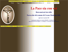 Tablet Screenshot of parrocchie.web.cesano.com